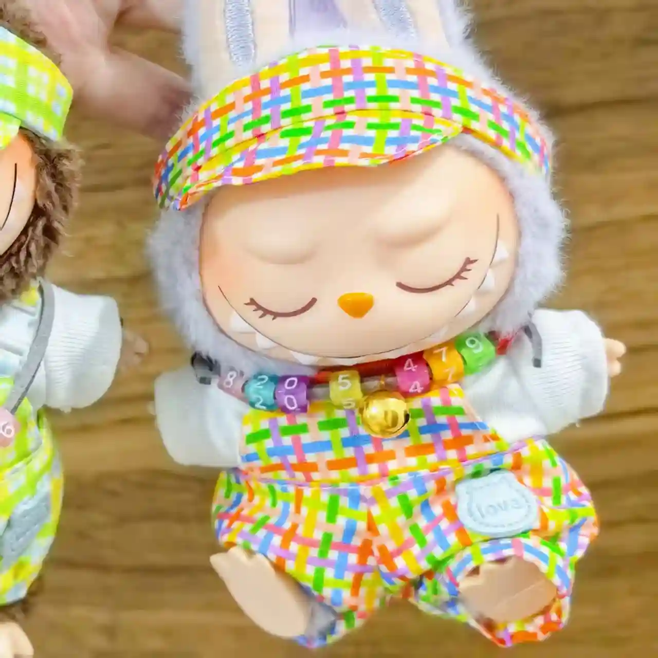 15 17cm labubu doll summer clothes perfect for sunny days