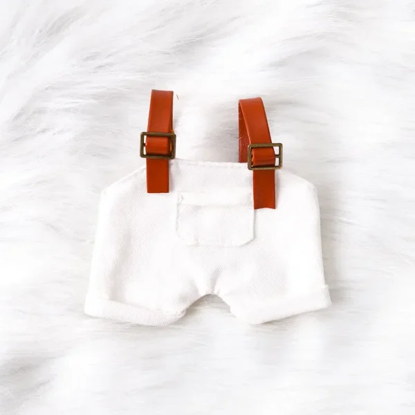 15cm labubu macaron doll overalls perfect gift collectors