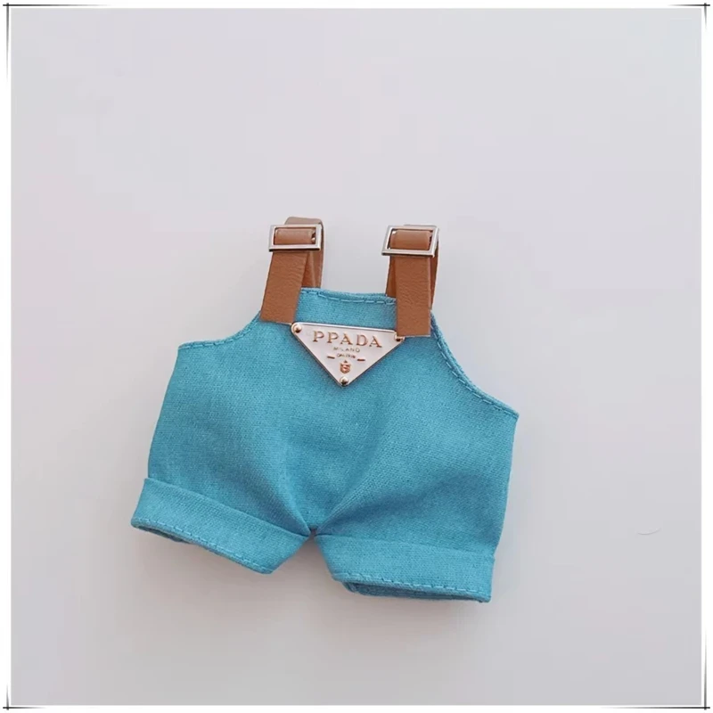 17cm Labubu doll clothes set with PPADA logo plaque
