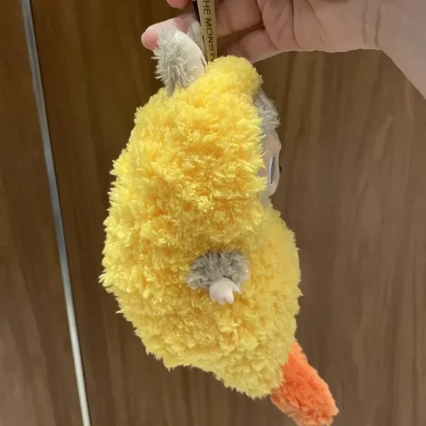 17cm Labubu doll costume fried shrimp photography prop