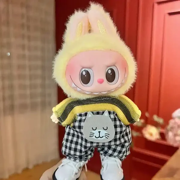 17cm Labubu doll outfit reflecting individual charm