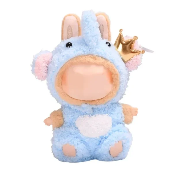 17cm Labubu frog costume for imaginative play