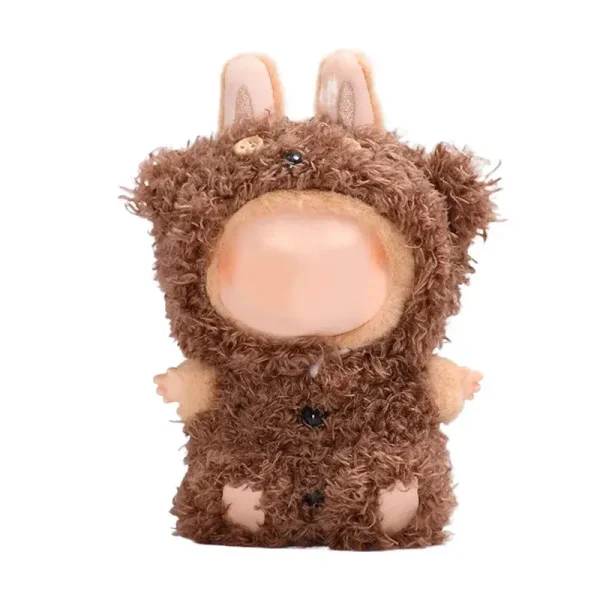 17cm Labubu frog costume for themed photoshoots
