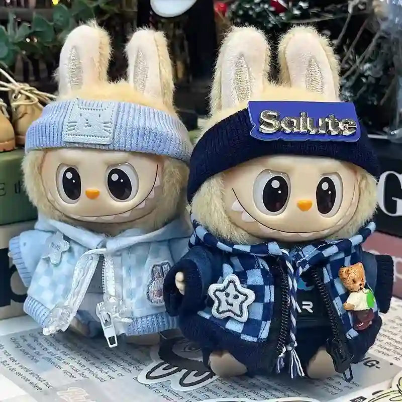 17cm Labubu hoodie outfit a blend of cute and cool streetwear style