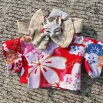 17cm Labubu kimono outfit set complete look