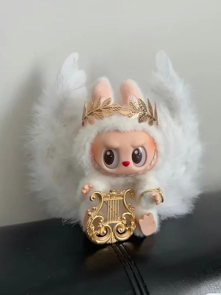17cm labubu doll angel outfit perfect fit guaranteed