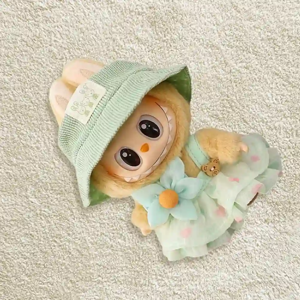 17cm labubu doll clothes accessories complete outfit set