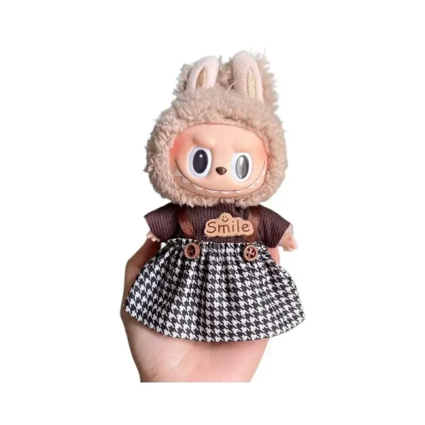 17cm labubu doll clothes adorable accessories