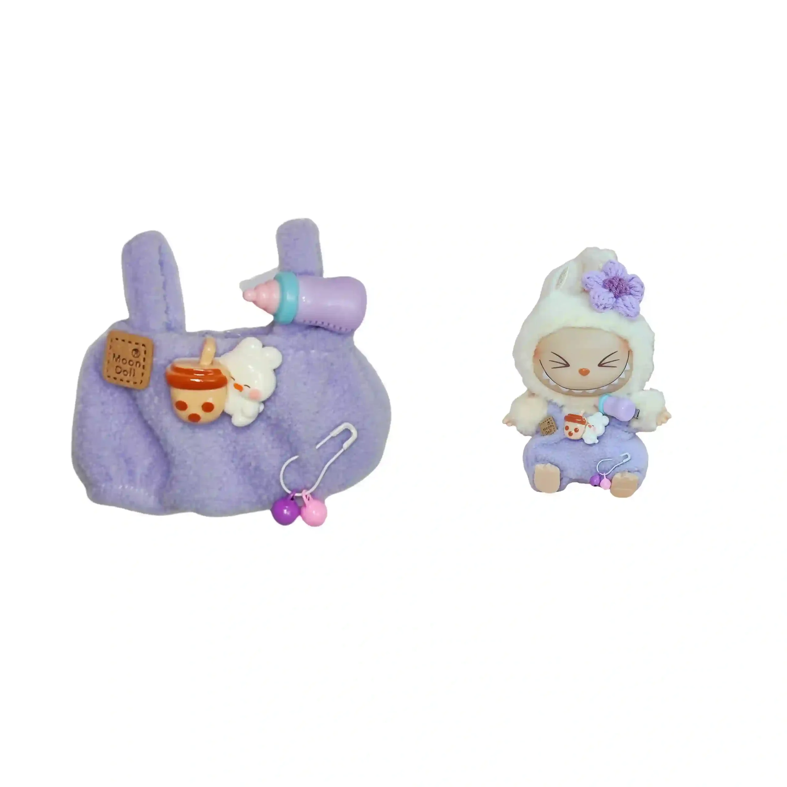 17cm labubu doll clothes perfect fit v1 and v2 versions scaled