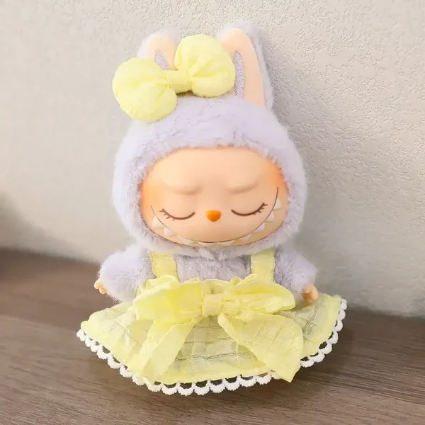 17cm labubu doll clothes set birthday gift for kids