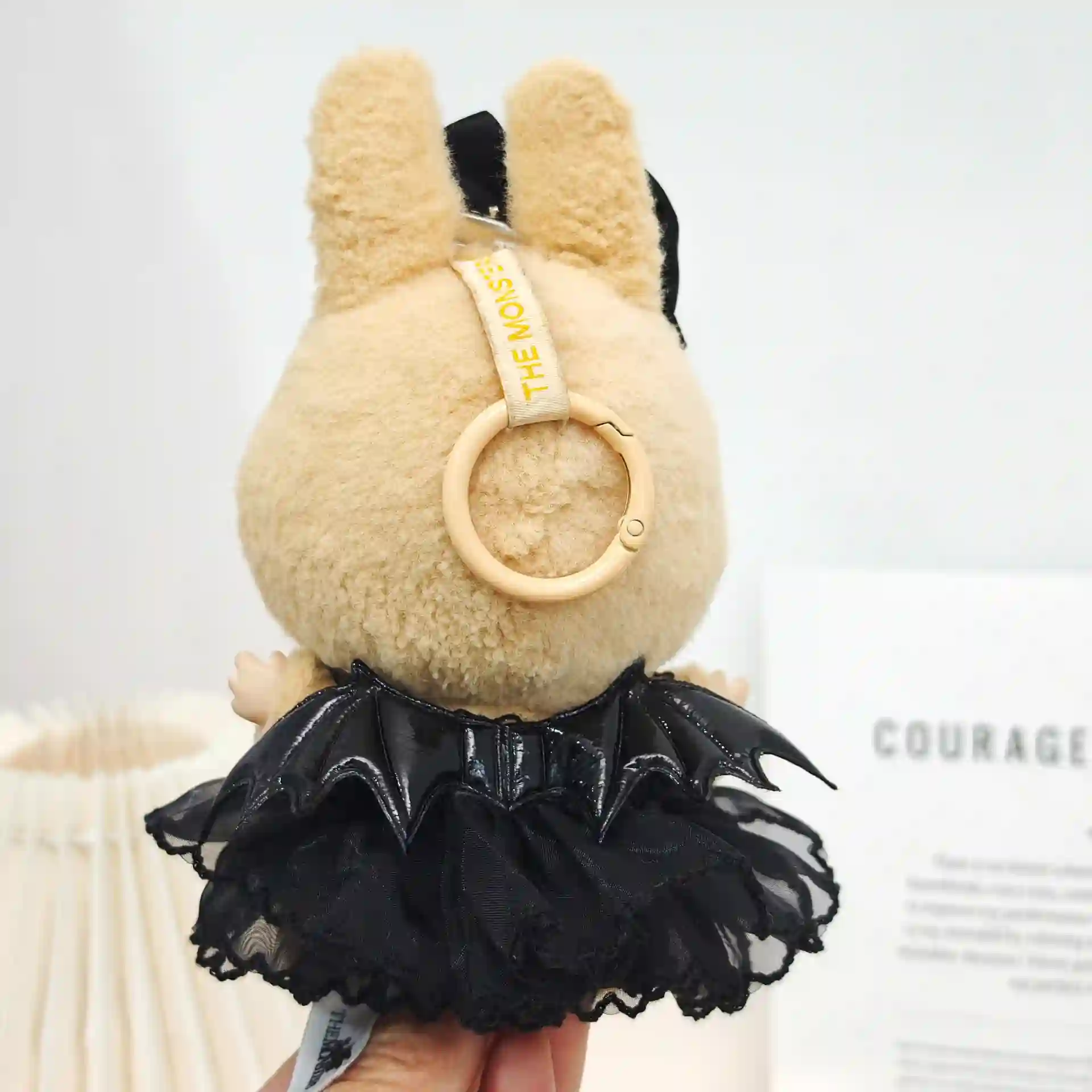 17cm labubu doll outfit angel devil costume set soft fabric dress