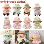 17cm labubu doll outfit for party and playtime