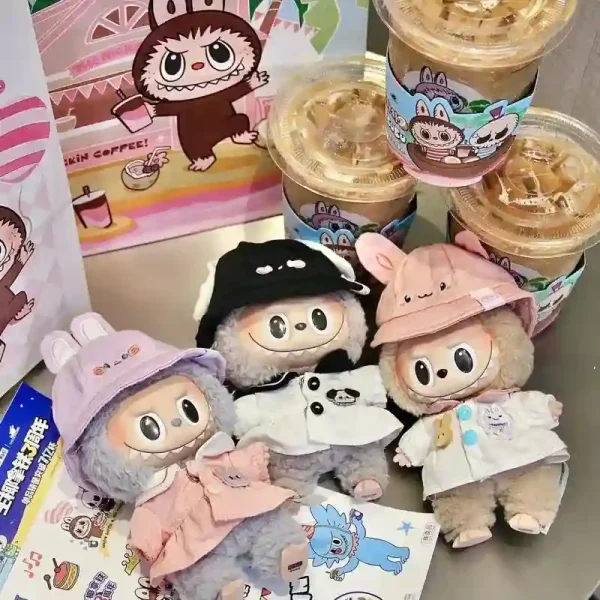 17cm labubu doll outfit set exceptional quality and detail