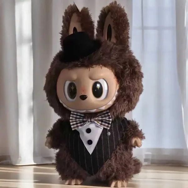 58cm labubu formal wear sophisticated gentleman style outfit