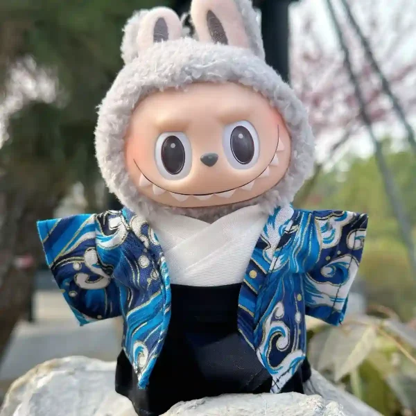 Beautiful kimono outfit for 17cm Labubu collectors