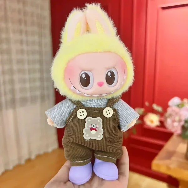 Charming ensemble for your 17cm Labubu collectible doll