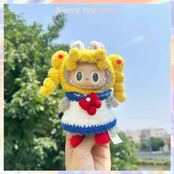Labubu astronaut outfit set 17cm doll gift for collectors