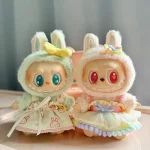 Labubu doll bunny costume outfit set for imaginative play