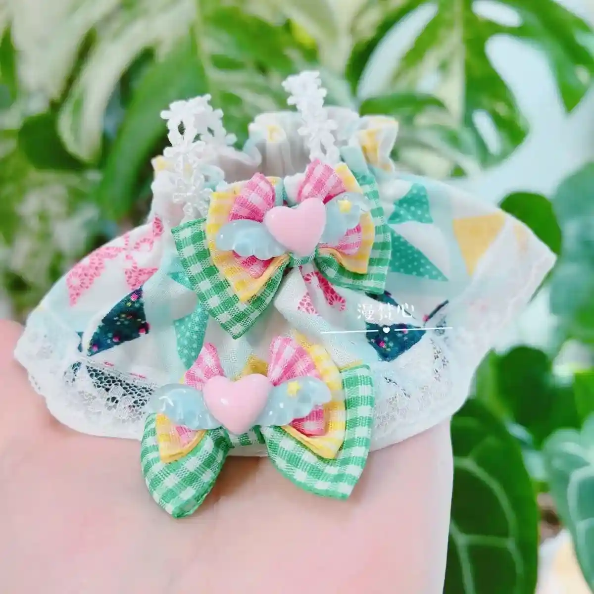 Labubu idol doll clothing accessories lemon print summer outfit