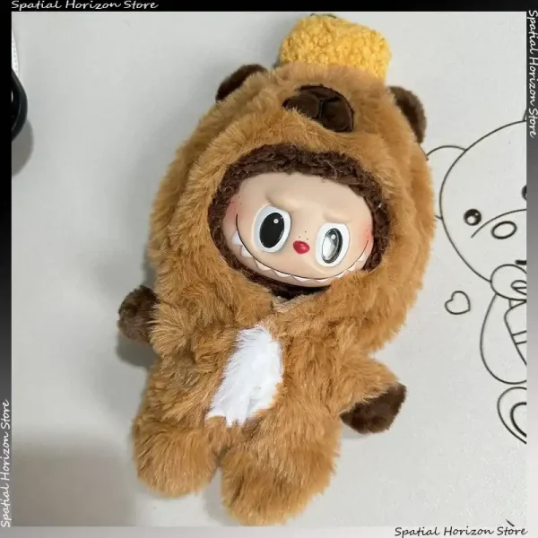 adorable 15 17cm doll onesie outfit featuring a pineapple hat detail