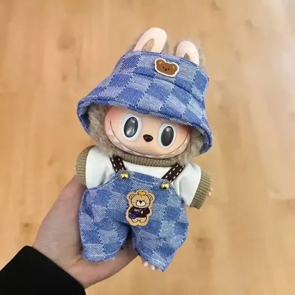 adorable Labubu outfit set with matching bucket hat