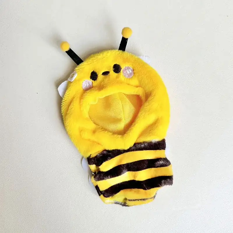 adorable bee onesie for 17cm Labubu I II dolls