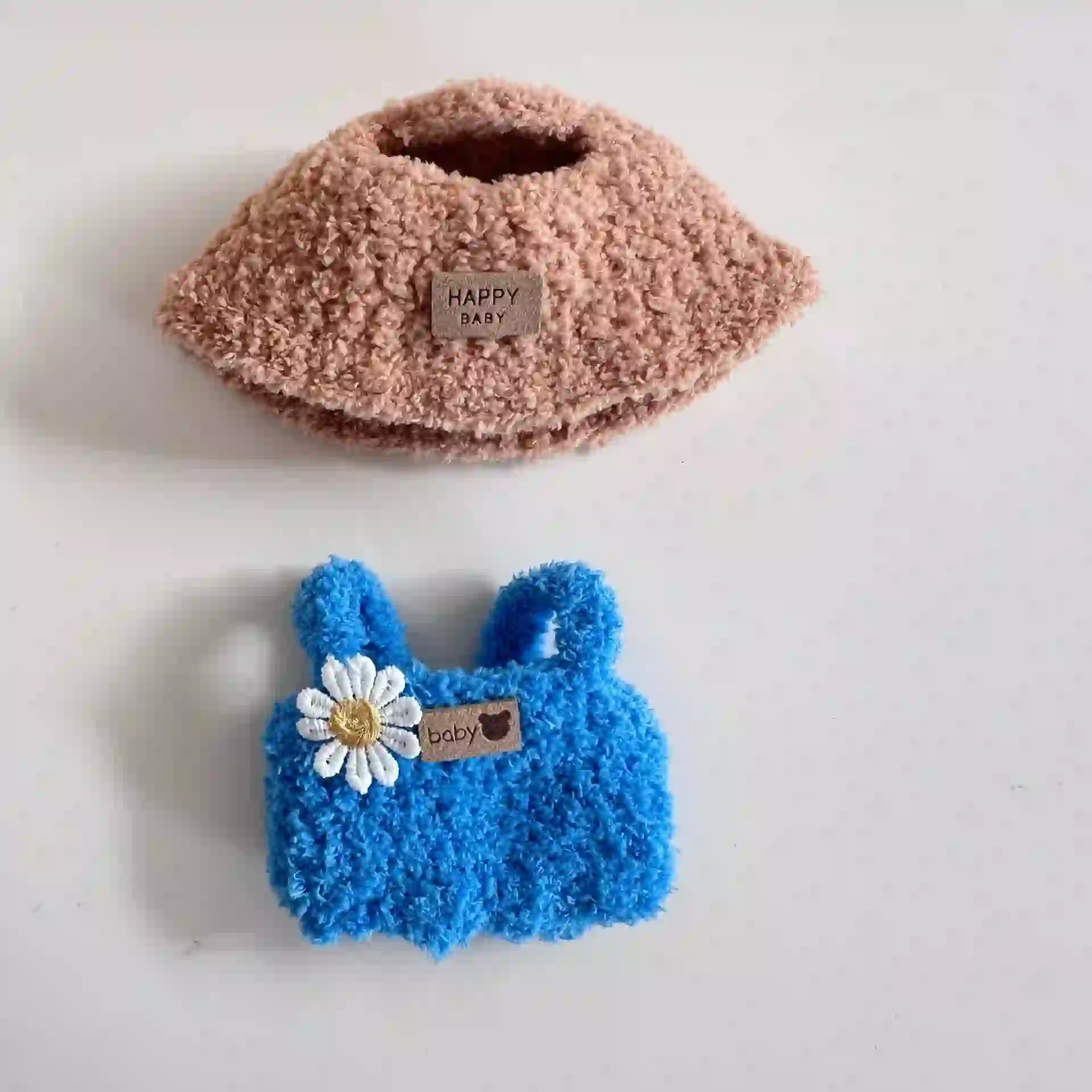 adorable bunny hooded outfit for 15 17cm labubu doll
