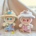 adorable girl kid gift Labubu doll corduroy outfit