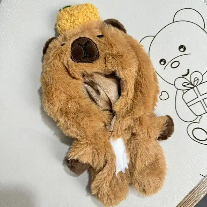 adorable labubu capybara doll onesie outfit diy gift accessory