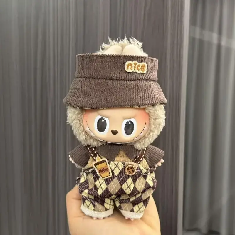 adorable labubu corduroy outfit set with striped top