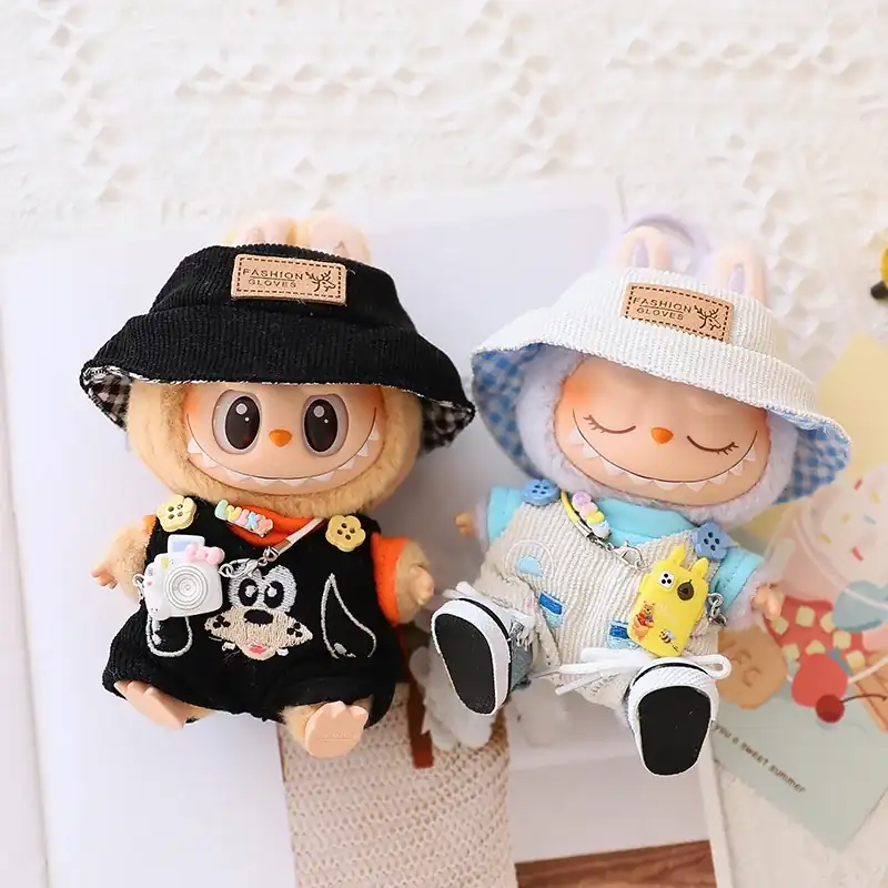 adorable labubu doll accessories miniature shoes necklace