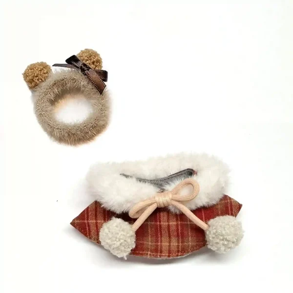 adorable labubu doll bunny outfit collectible display