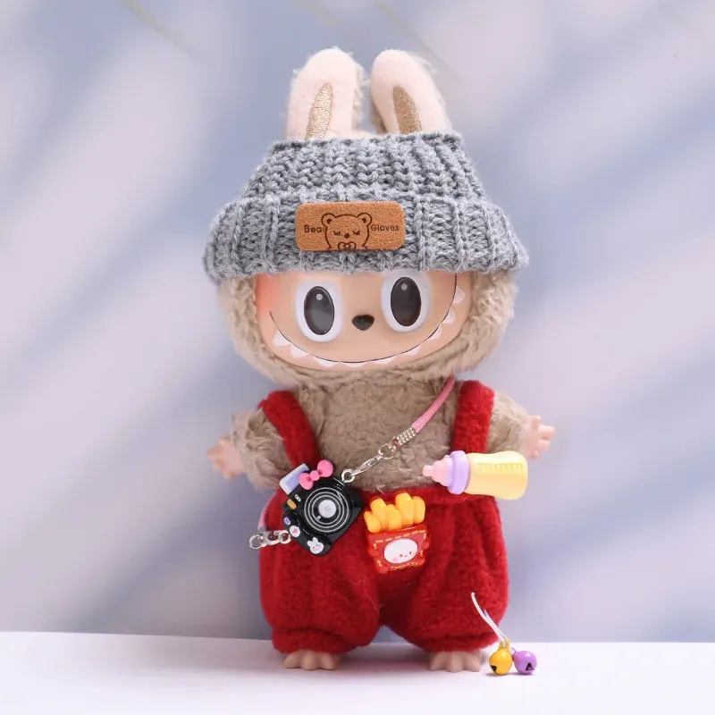 adorable labubu doll bunny outfit set for doll collectors