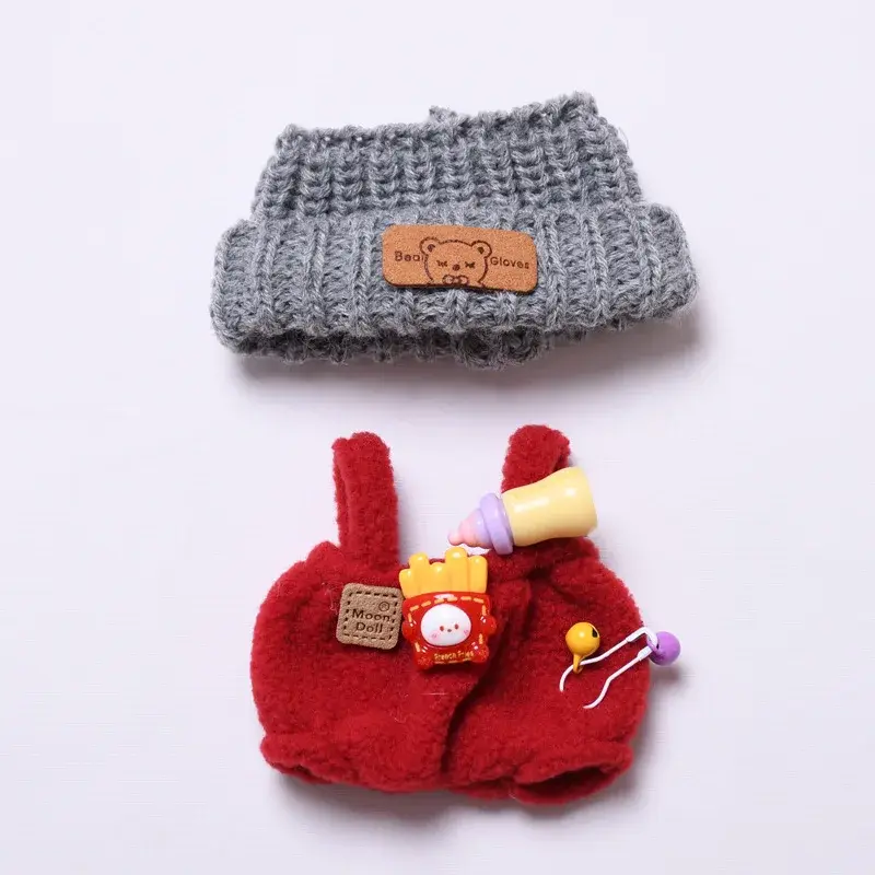 adorable labubu doll clothes set with bunny ears