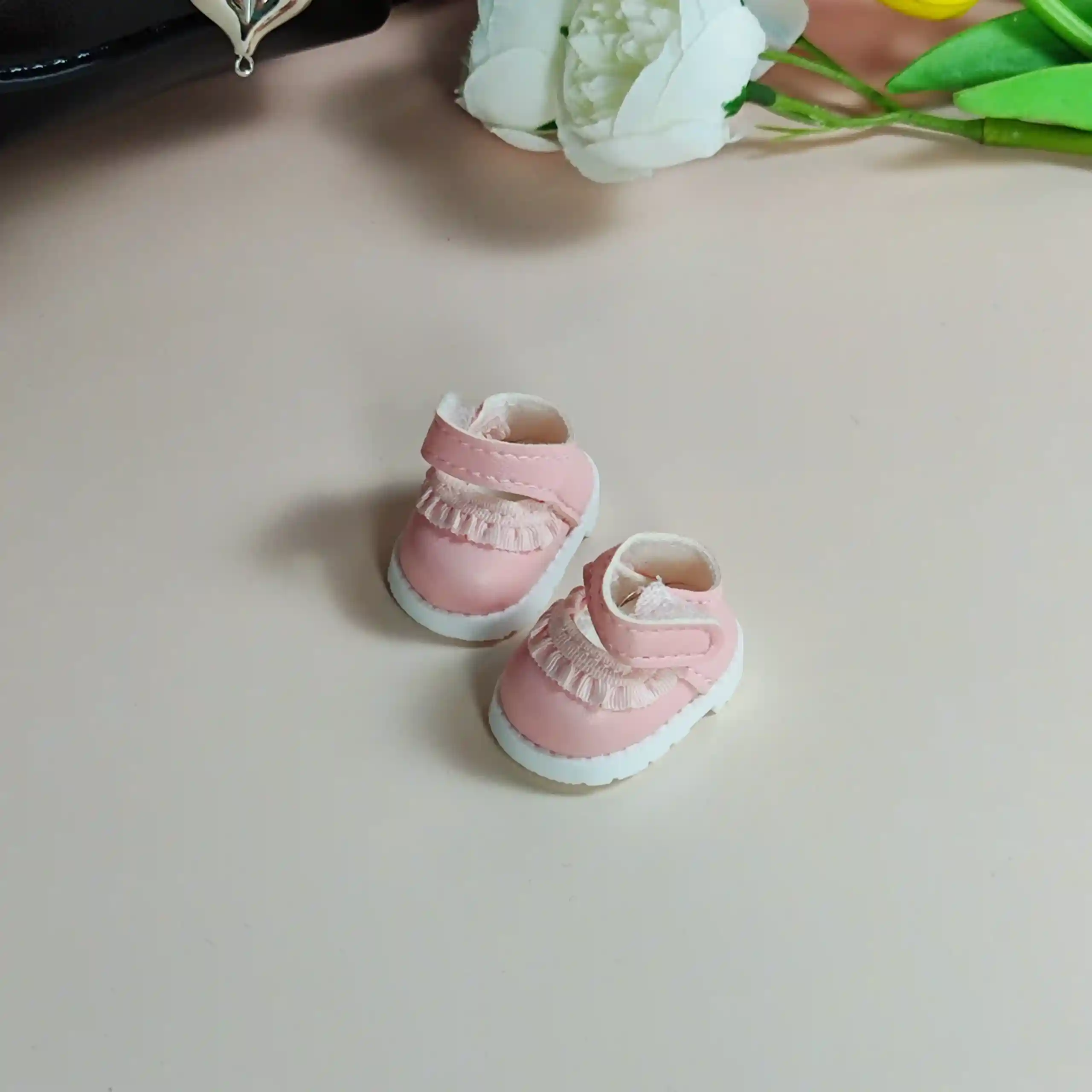 adorable labubu doll outfit floral dress and matching headband