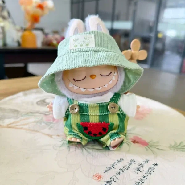 adorable labubu doll summer clothing set