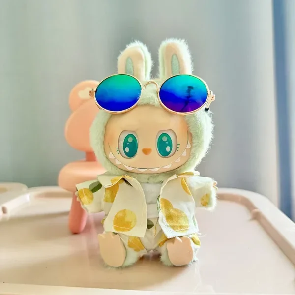 adorable labubu doll summer clothing set for gift giving