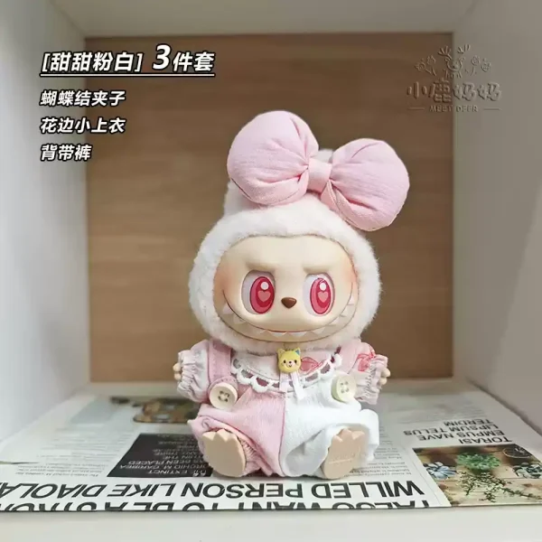 adorable labubu doll winter clothing set gift idea