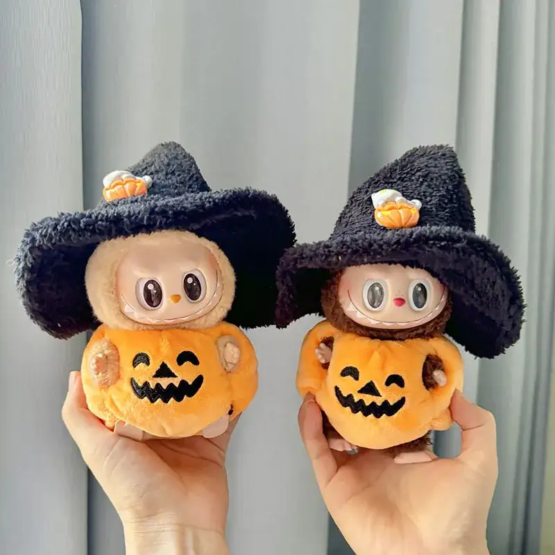 adorable labubu halloween pumpkin costume for trick or treat