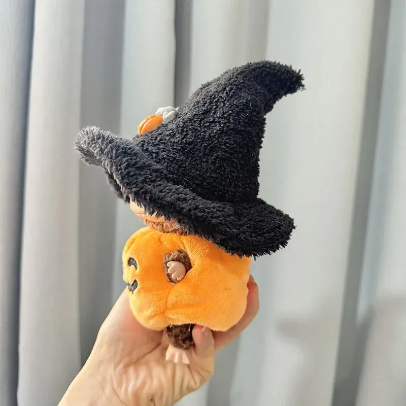 adorable labubu halloween pumpkin costume plush clothing