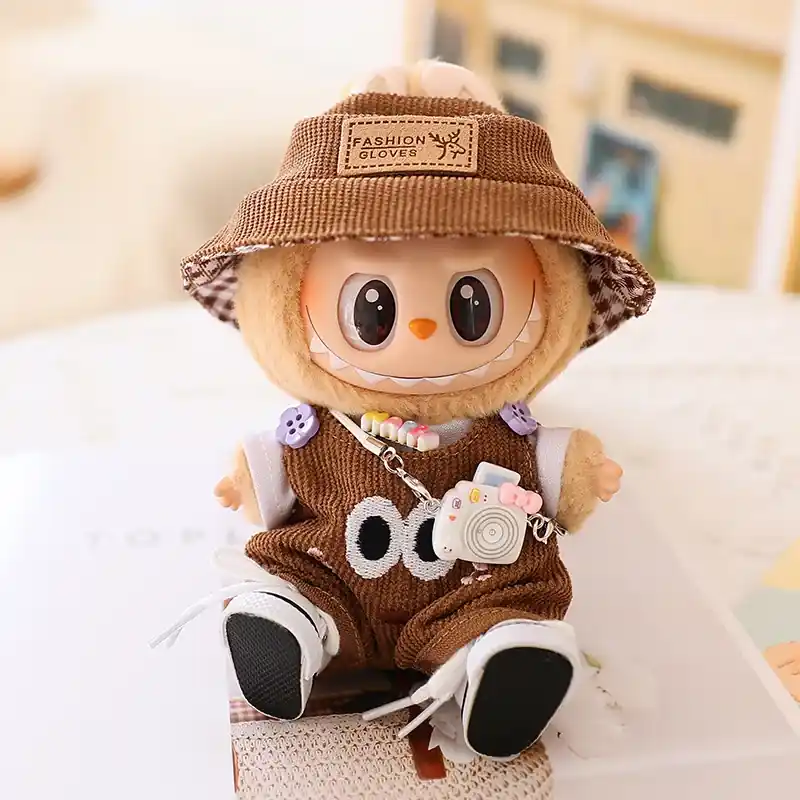adorable labubu outfit 15cm 17cm doll clothes set accessories