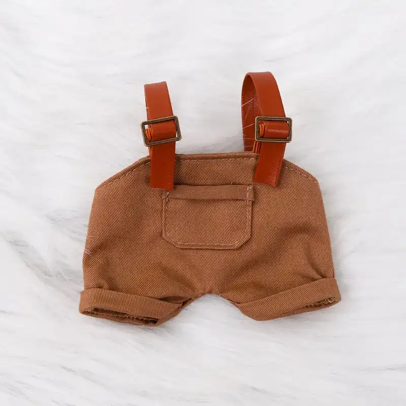 adorable labubu overalls solid color shades design focus