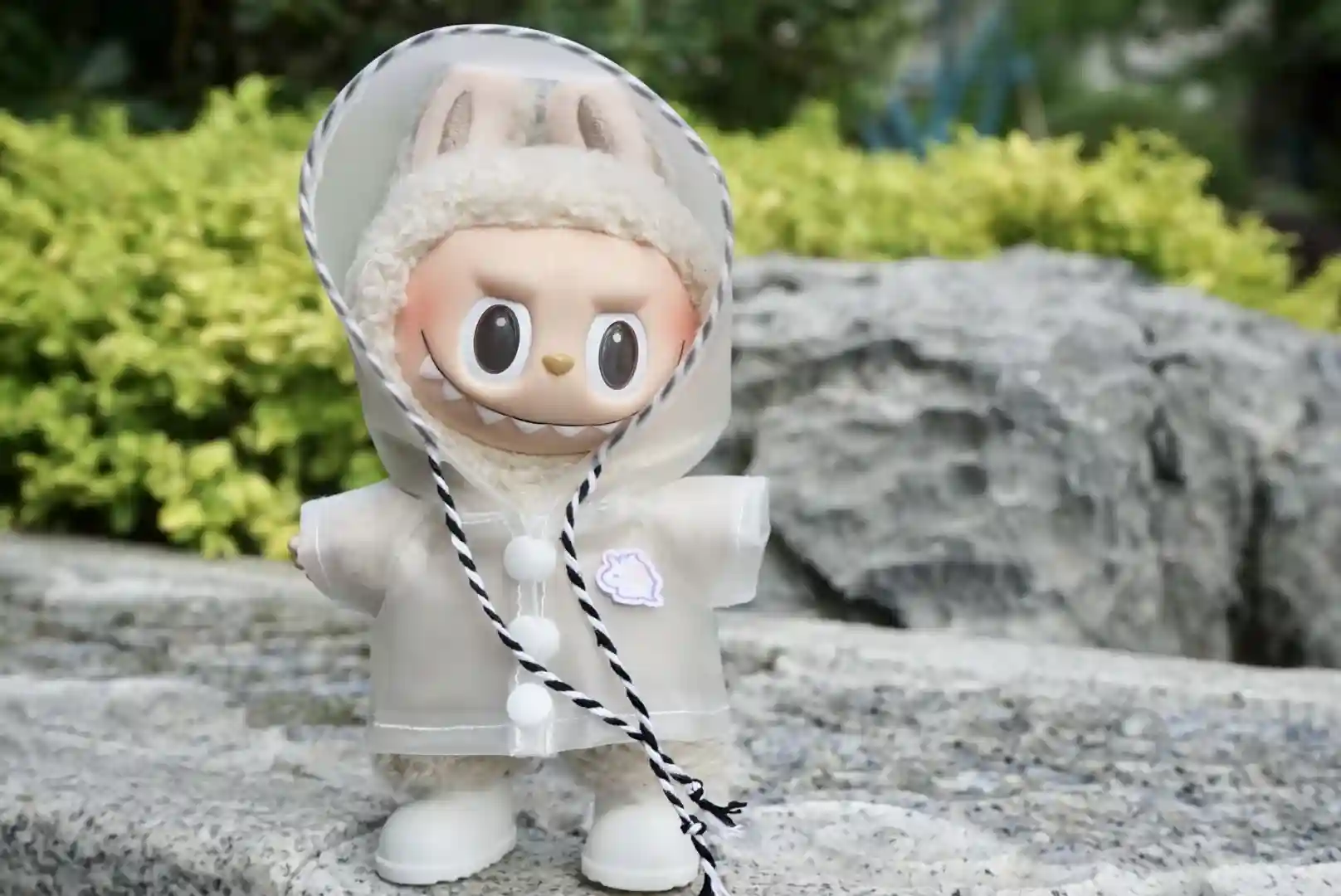 adorable labubu raincoat hoodie plush cotton outfit accessories