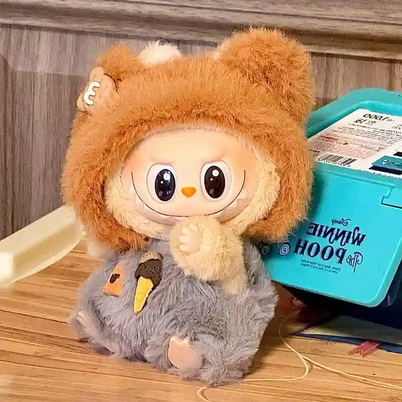 adorable labubu v1 v2 v3 compatible cookie monster costume