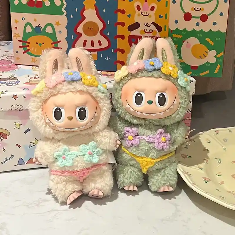 adorable plush doll swimsuit accessories aloha themed outfit