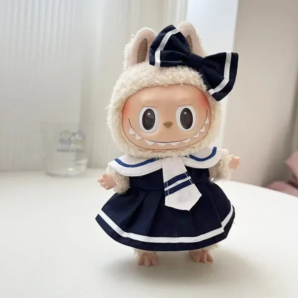 best bunny costume for 17cm Labubu doll collectors