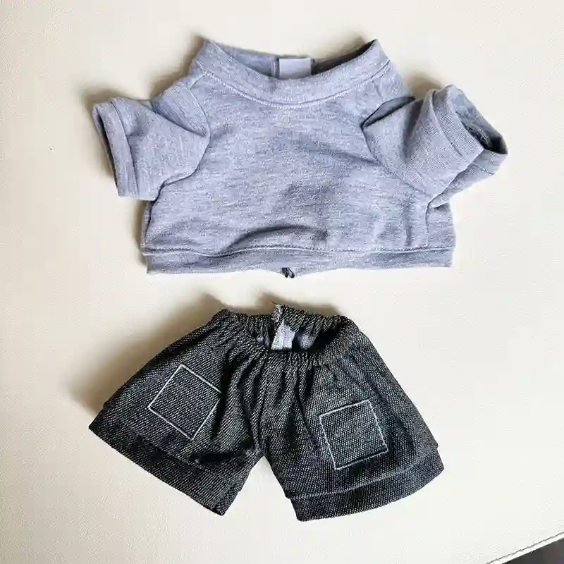 best casual outfit for 38cm labubu doll gift for kpop doll lover