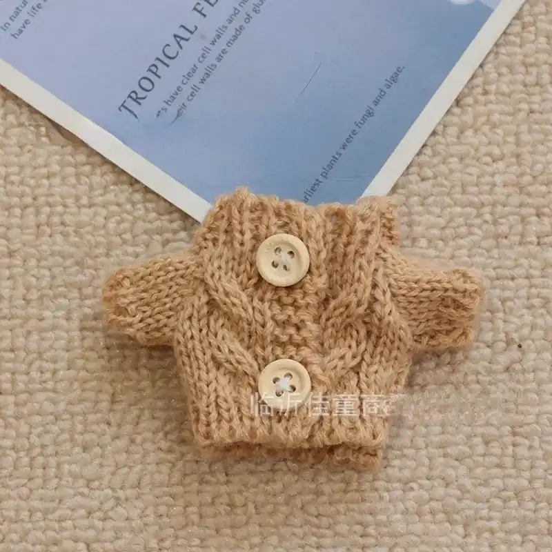 best knitted sweater hat set for 15cm 17cm labubu dolls online