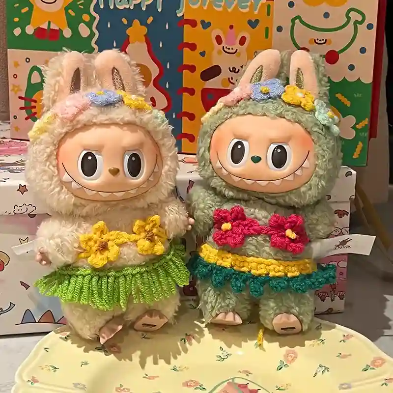 best quality labubu doll clothes 3 piece set handmade with love