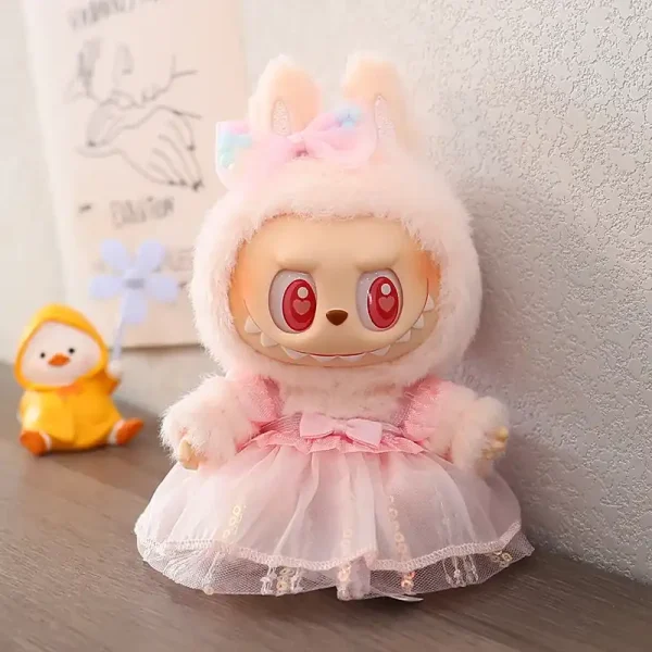bunny costume for labubu doll hours of imaginative play